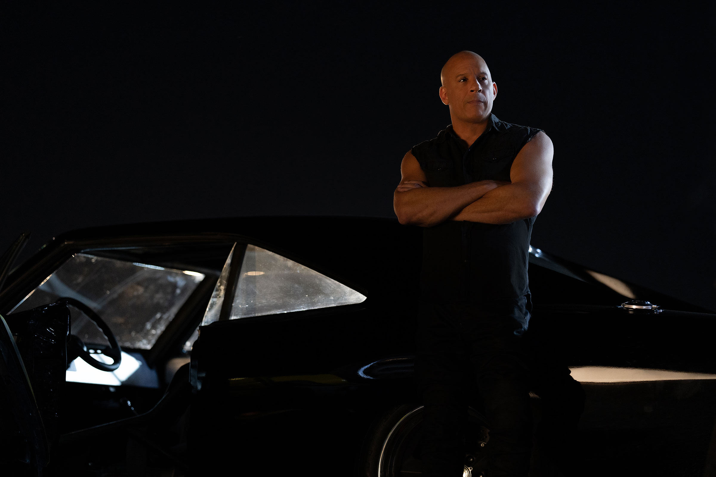 Vin Diesel as Dom in <em></p>
<p>Бързо x</em> (Планина Питър – Универсални снимки) ” /></p>
<p> <em></em></p>
<h3><span id=