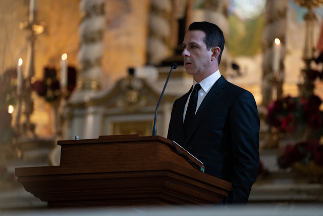 Jeremy Strong in <i>Succession</i> season 4, episode 9 "Church and State" (Macall Polay—HBO)