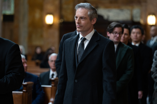 Justin Kirk in <i>Succession</i> season 4, episode 9 "Church and State" (Macall Polay—HBO)