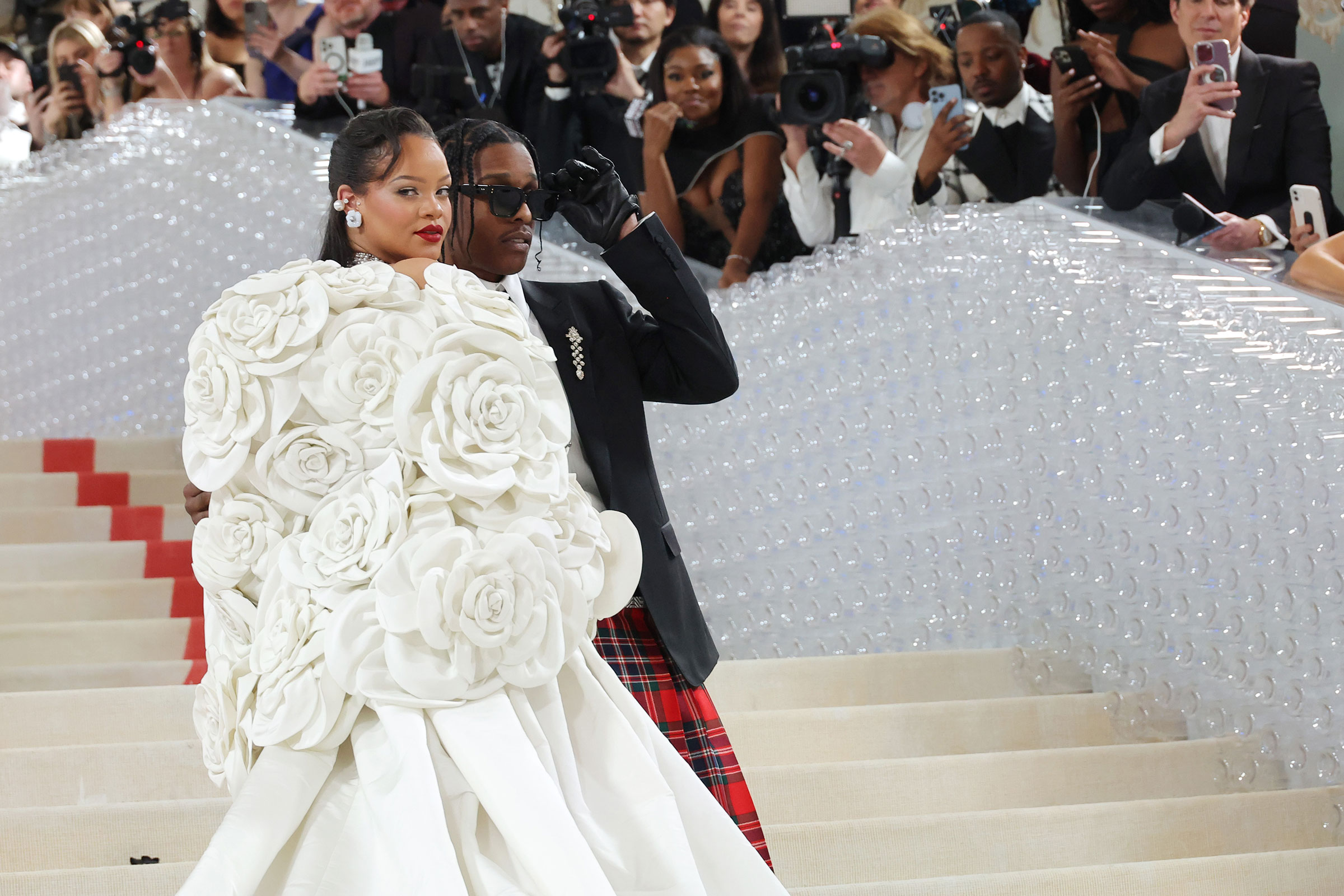 Rihanna Arrives Fashionably Late to the 2023 Met Gala - ReportWire