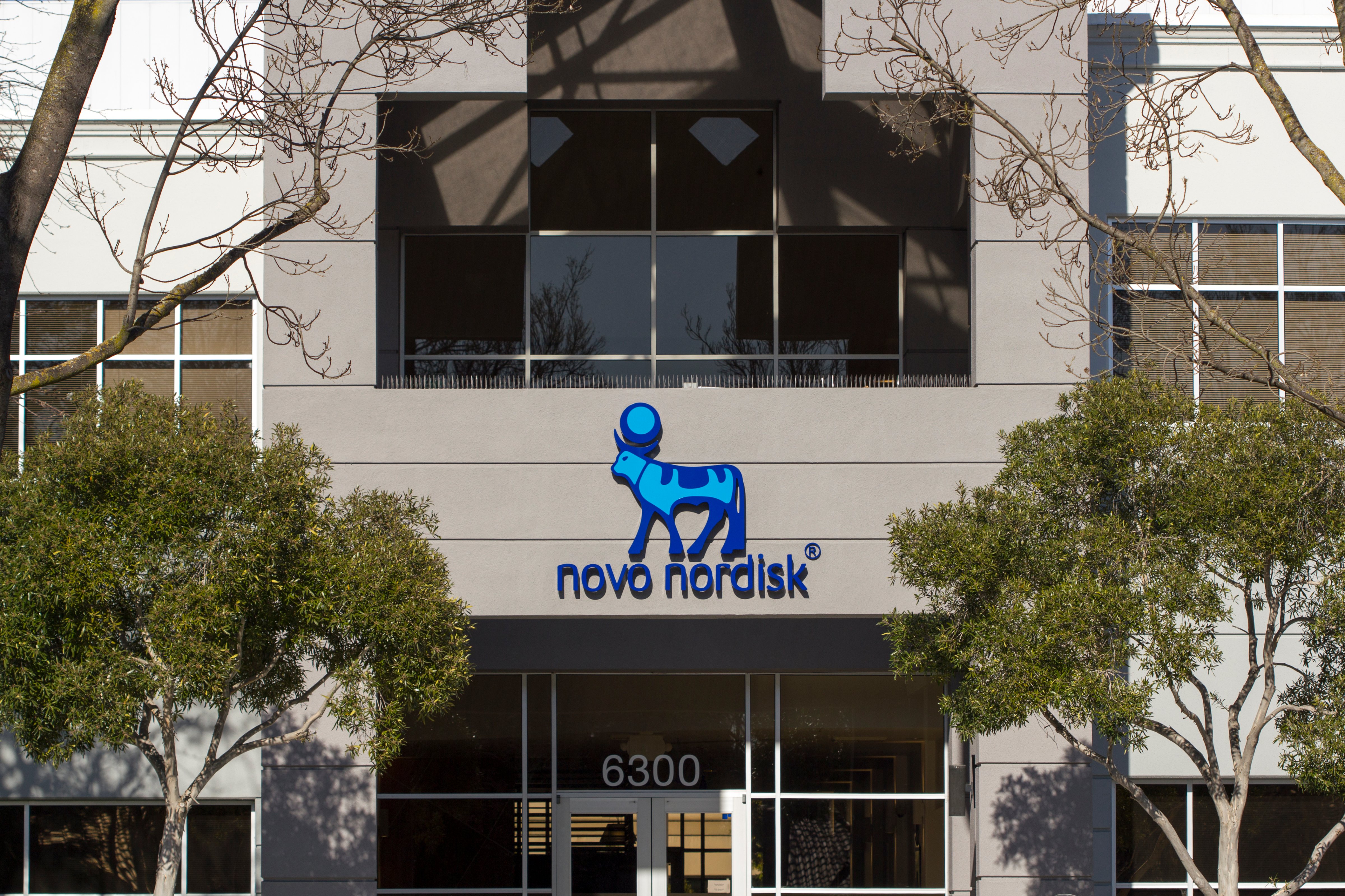 Danish multinational pharmaceutical company Novo Nordisk A/S office building in Fremont, Calif. (Dongyu Xu—Getty Images)