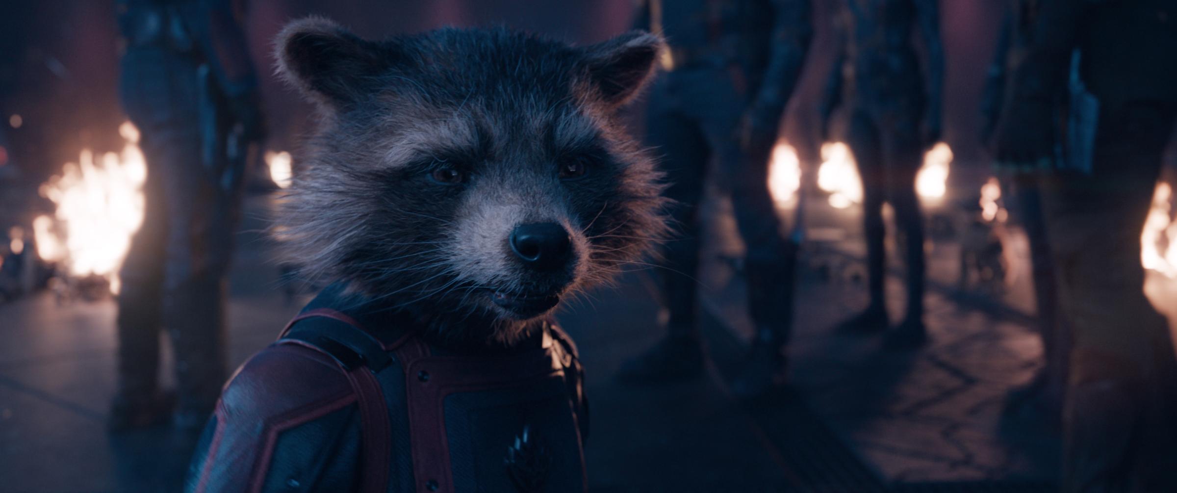 Rocket from Guardians of the Galaxy Vol. 3