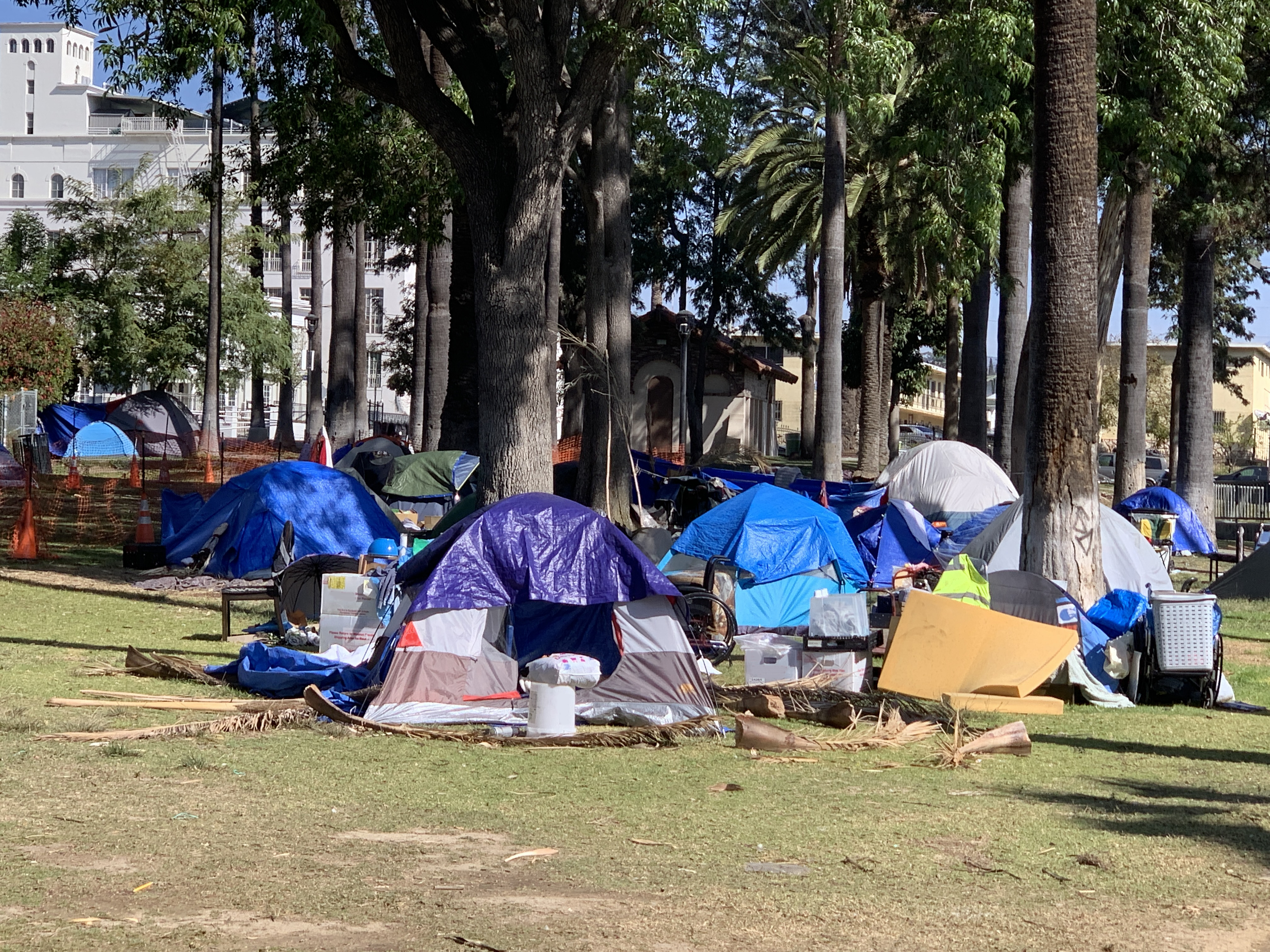 An encampment in Los Angeles (Getty Images/iStockphoto)