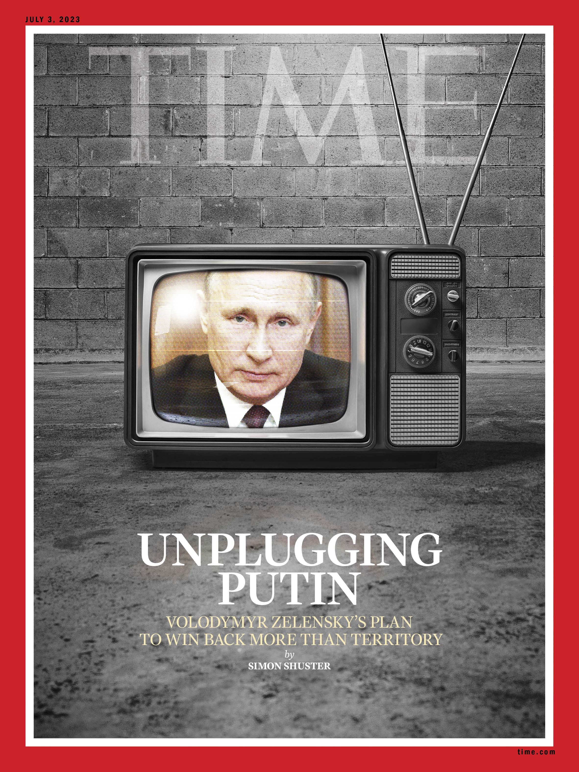 Unplugging Putin Time Magazine cover