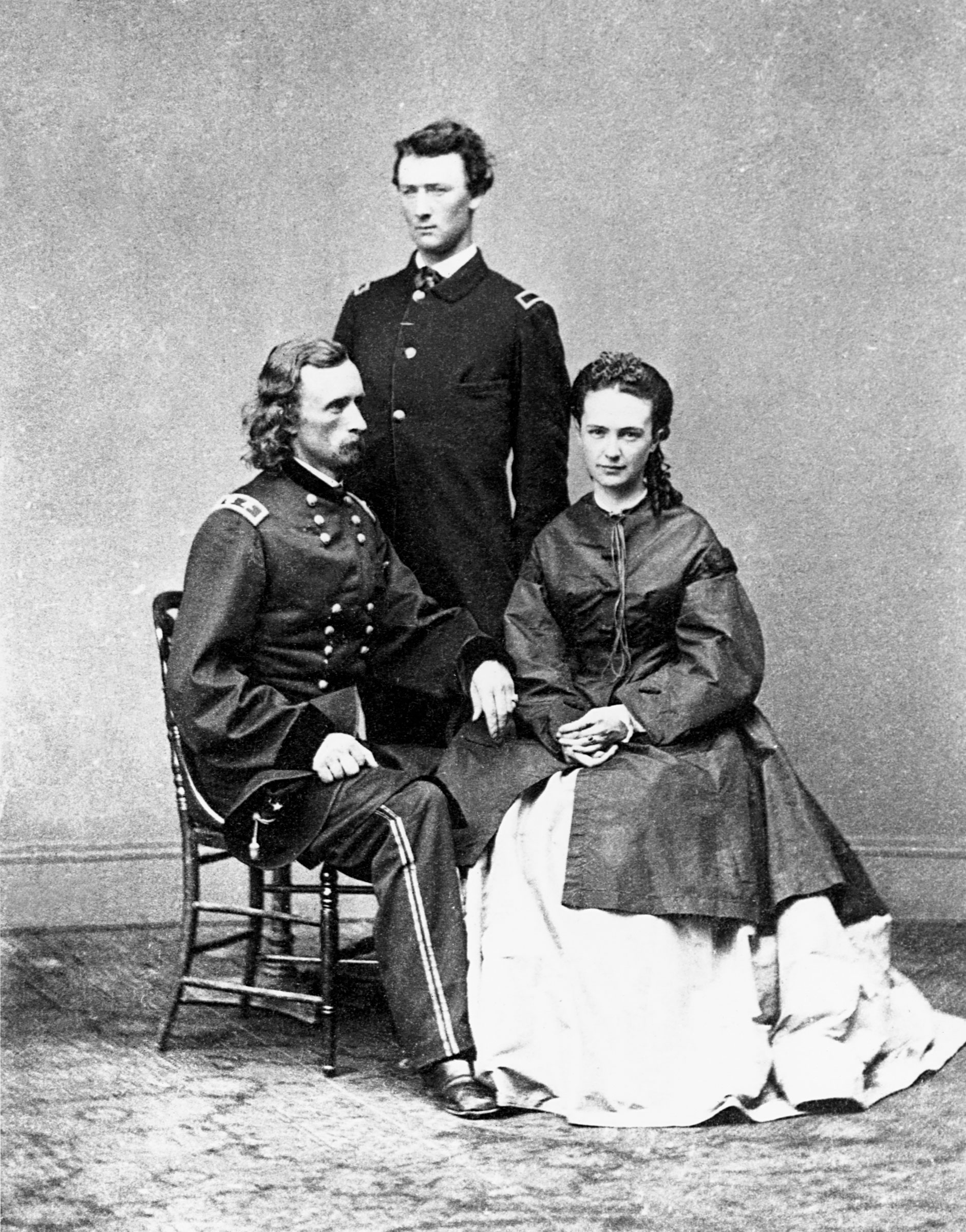 George Custer and his Family