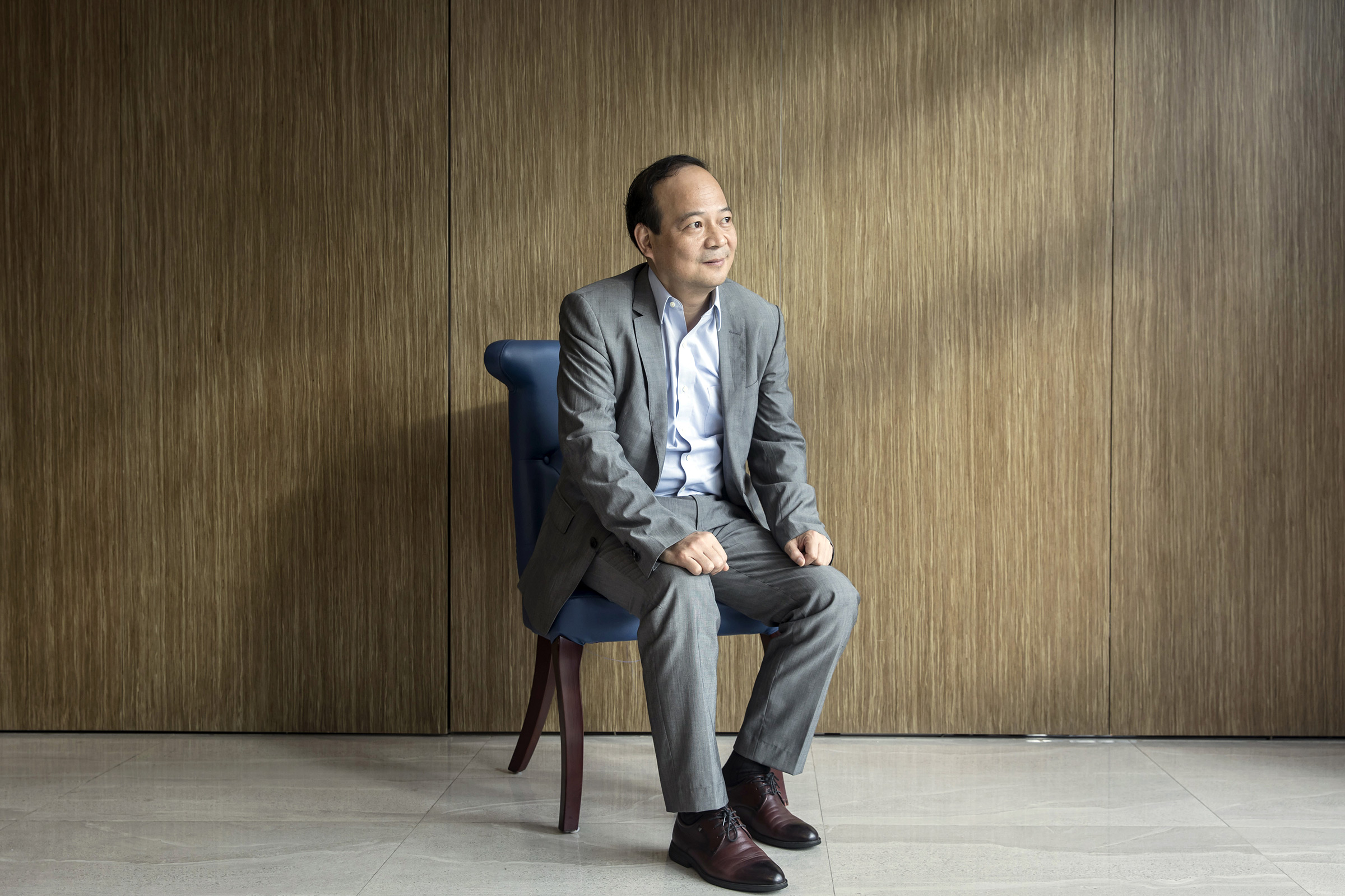 Zeng Yuqun, chairman of Contemporary Amperex Technology Co. Ltd. (CATL), in Ningde, Fujian province, China, in 2020. (Qilai Shen—Bloomberg/Getty Images)