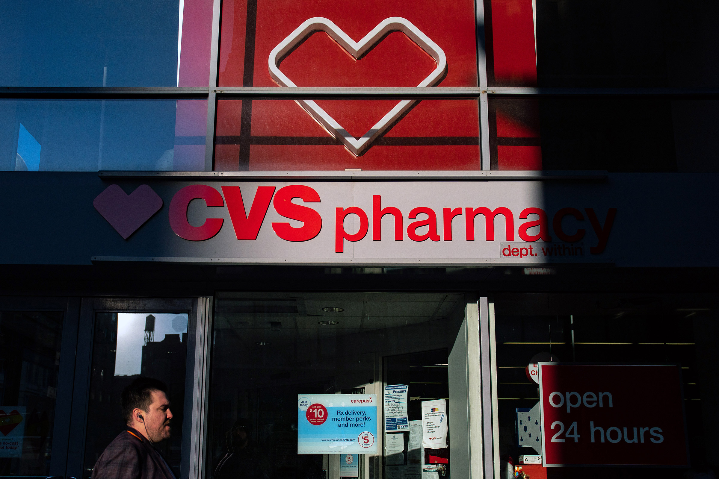 A CVS pharmacy in Manhattan. (Jeenah Moon—The New York Times/Redux)