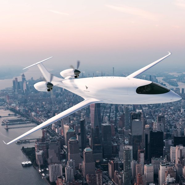Render of Eviation Alice, the first all-electric aircraft to take flight.