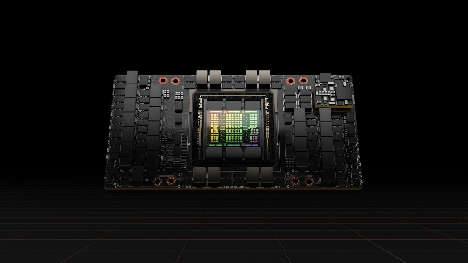 Nvidia's H100 SXM. (Courtesy of NVIDIA)