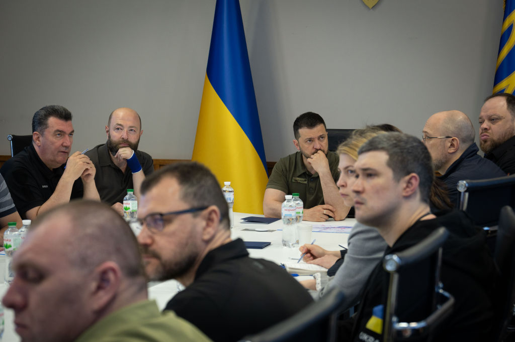 Emergency meeting by Ukraine's President Zelenskyy