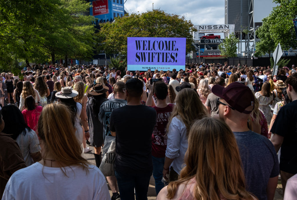 Taylor Swift Fans Take Over Nashville As Pop Star's Tour Comes To Town