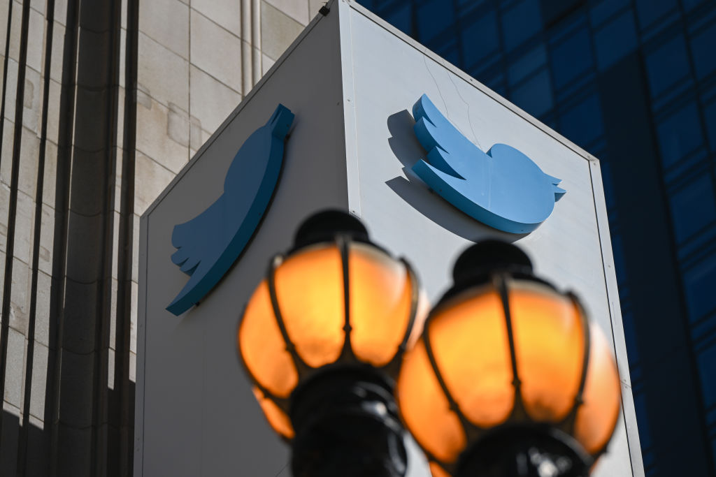 Twitter Headquarters is seen in San Francisco, California, United States on July 07, 2023. (Tayfun Coskun—Anadolu Agency/Getty Images)