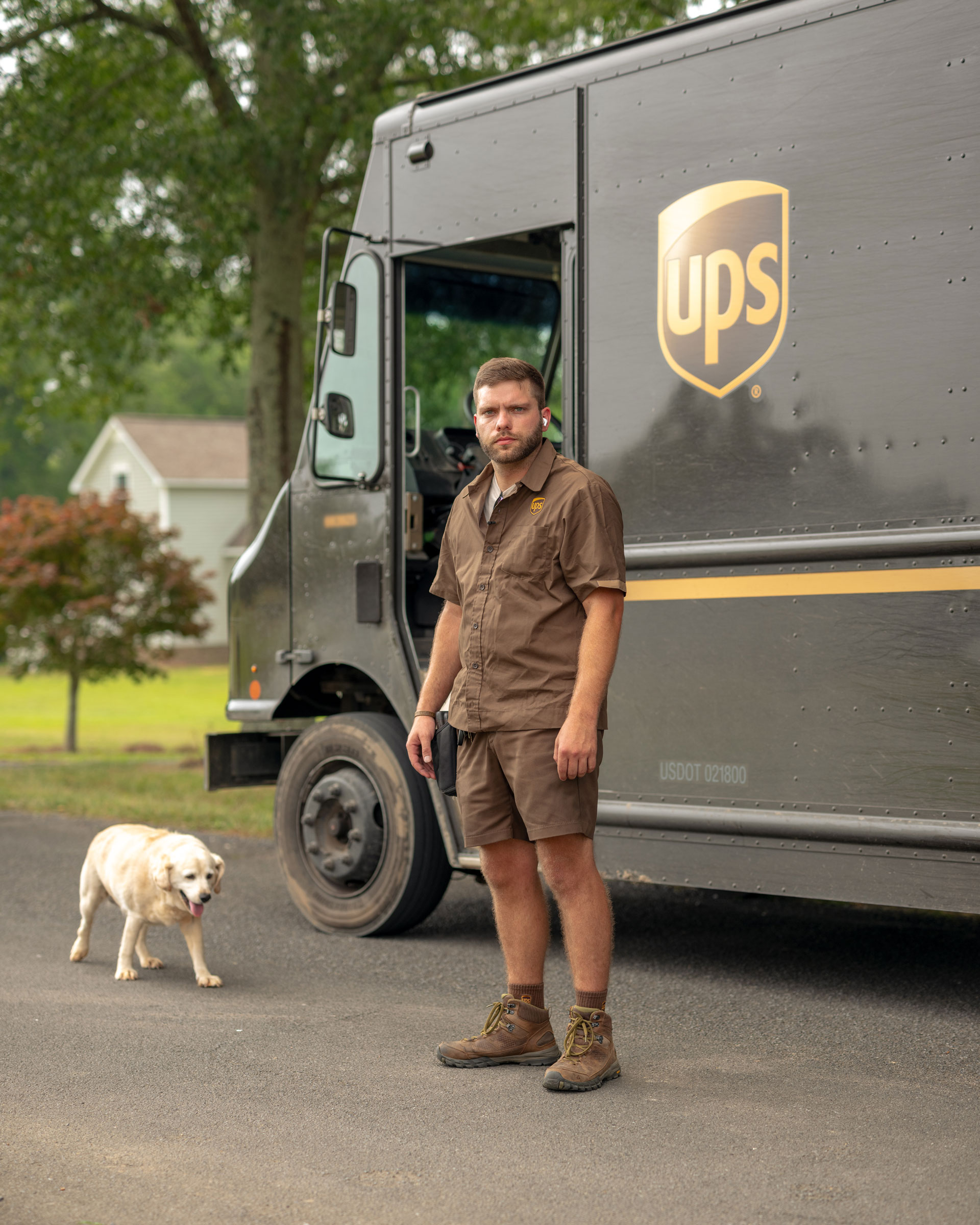 UPS driver Barkley Wimpee