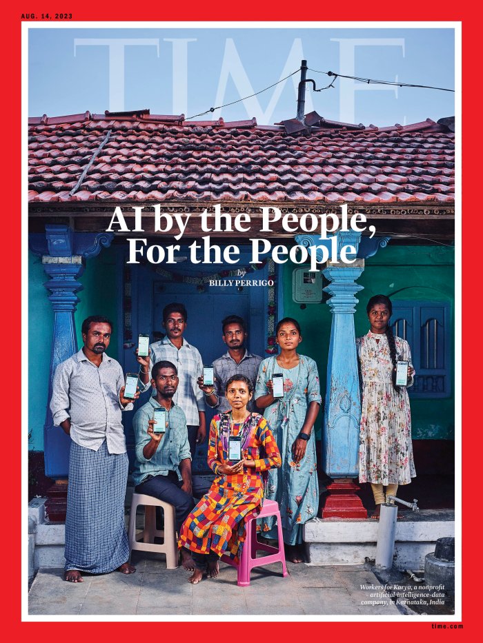 India AI Time Magazine Cover