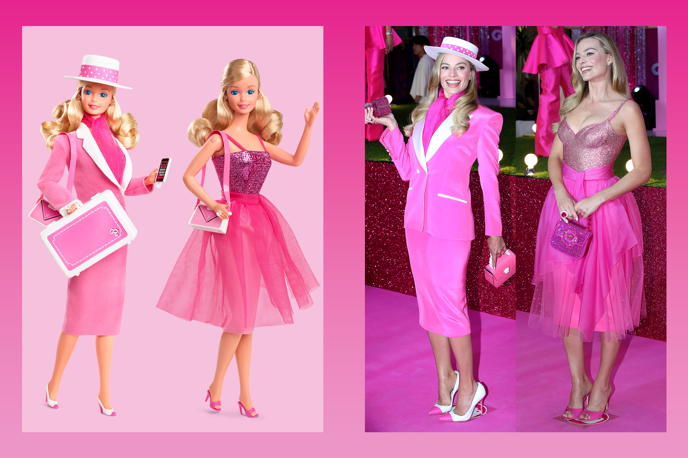 "Day to Night" Barbie (Mattel Inc. (2); Getty Images (2))