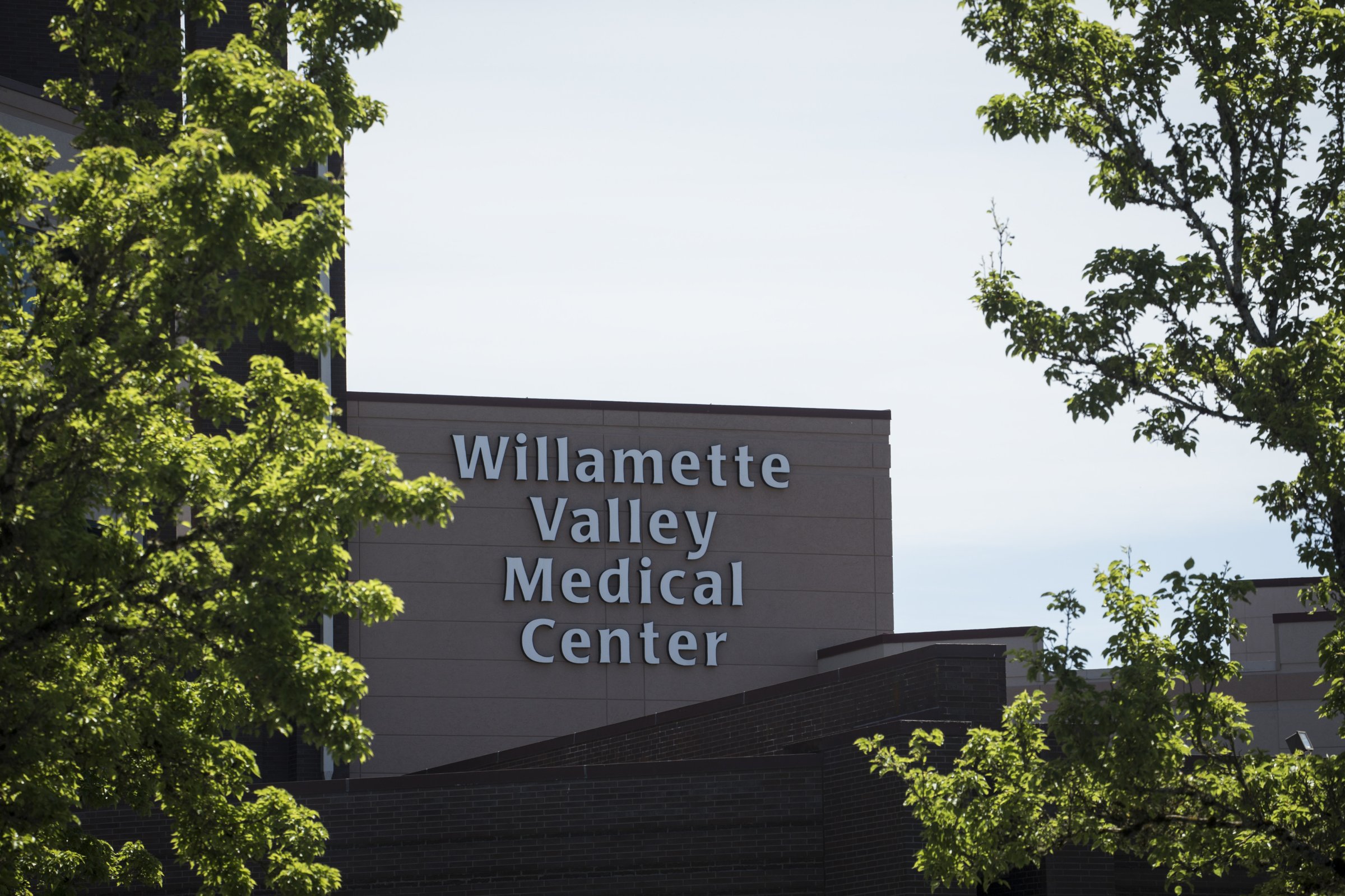 A sign of Willamette Valley Medical Center, a subsidiary of LifePoint Health Inc., in McMinnville, Oregon