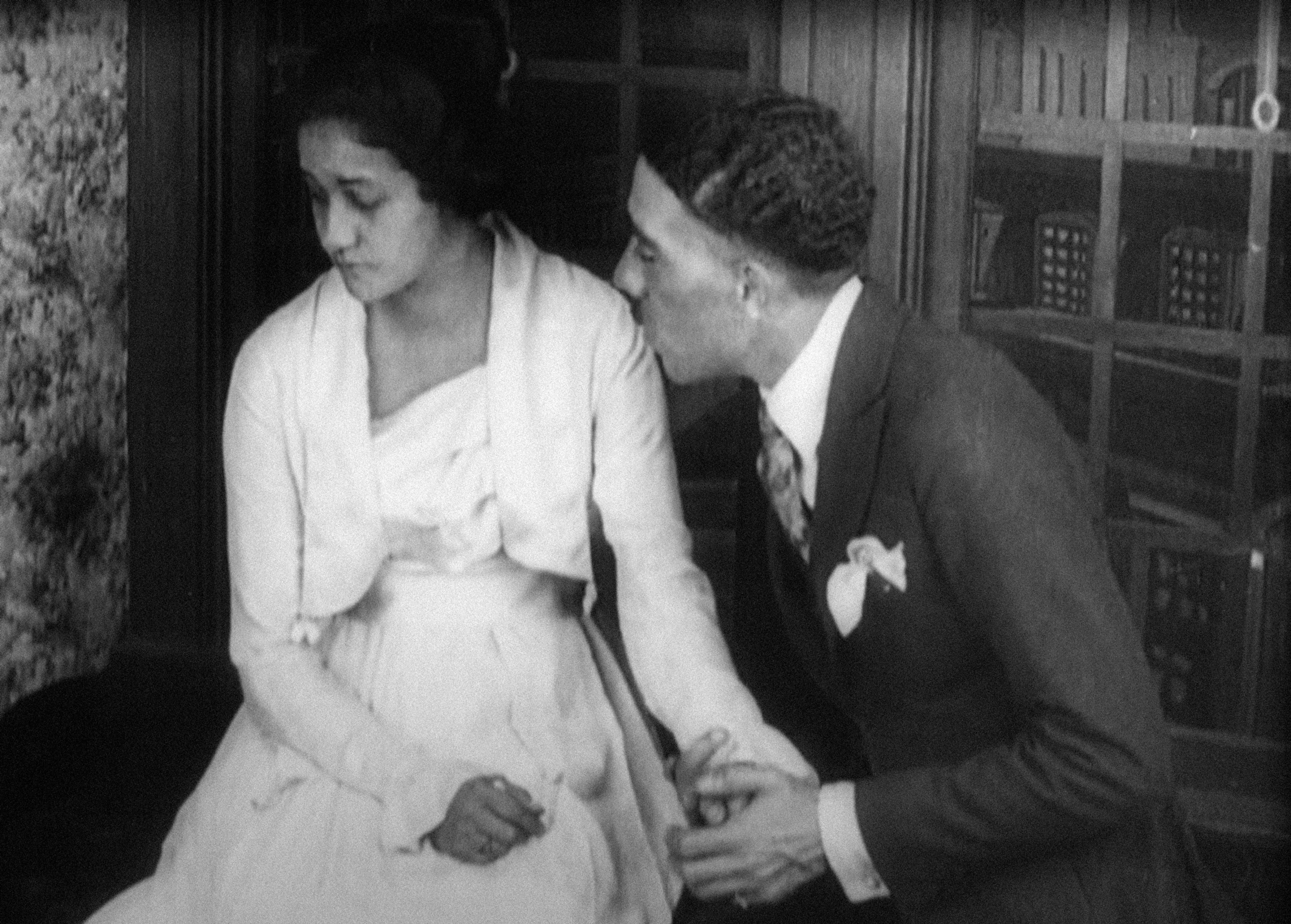 Evelyn Preer and Jack Chenault in <i>Within Our Gates.</i> (Everett Collection)