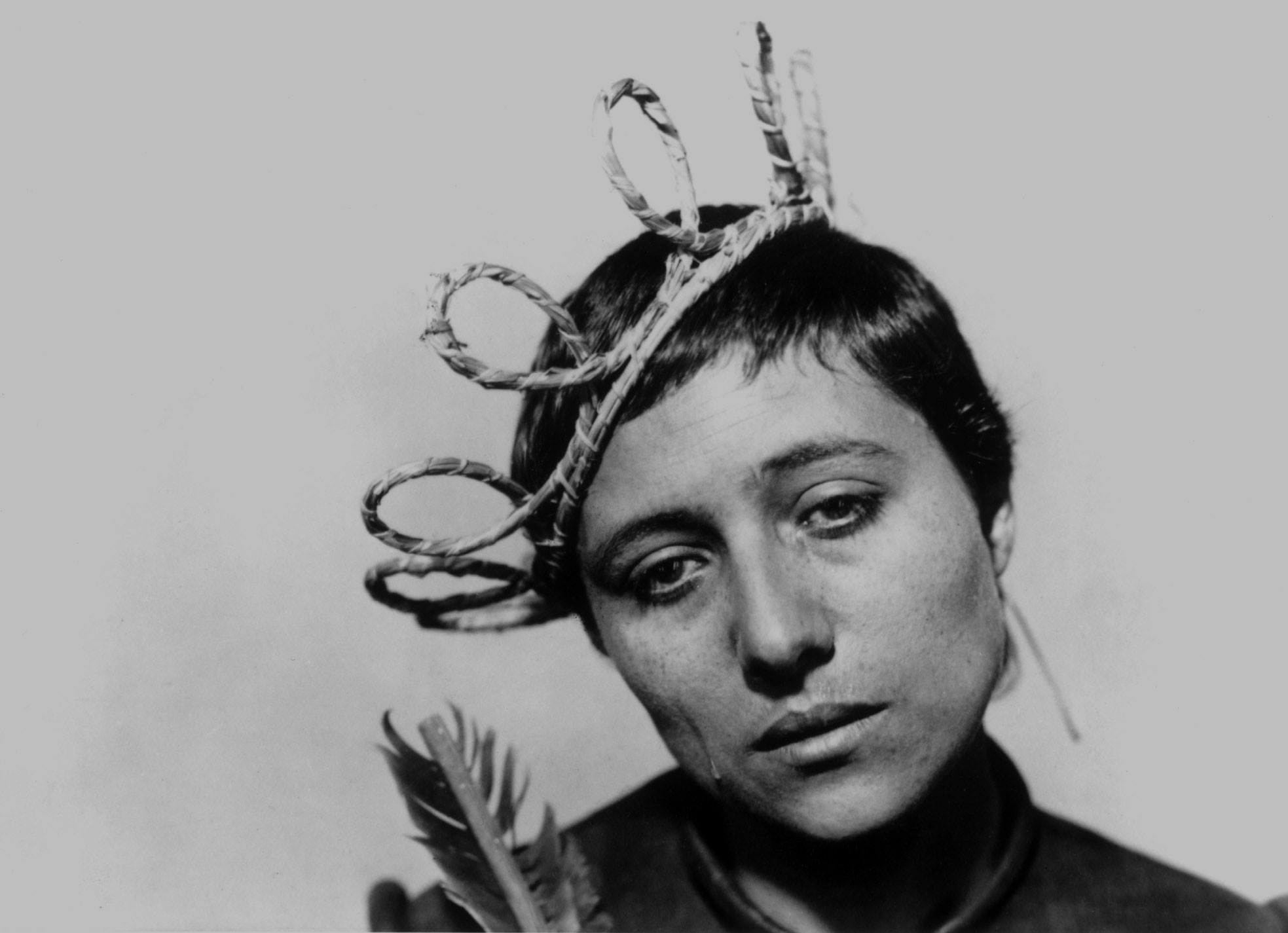 Renée-Jeanne Falconetti in <i>The Passion of Joan of Arc</i>. (Courtesy Criterion Collection)