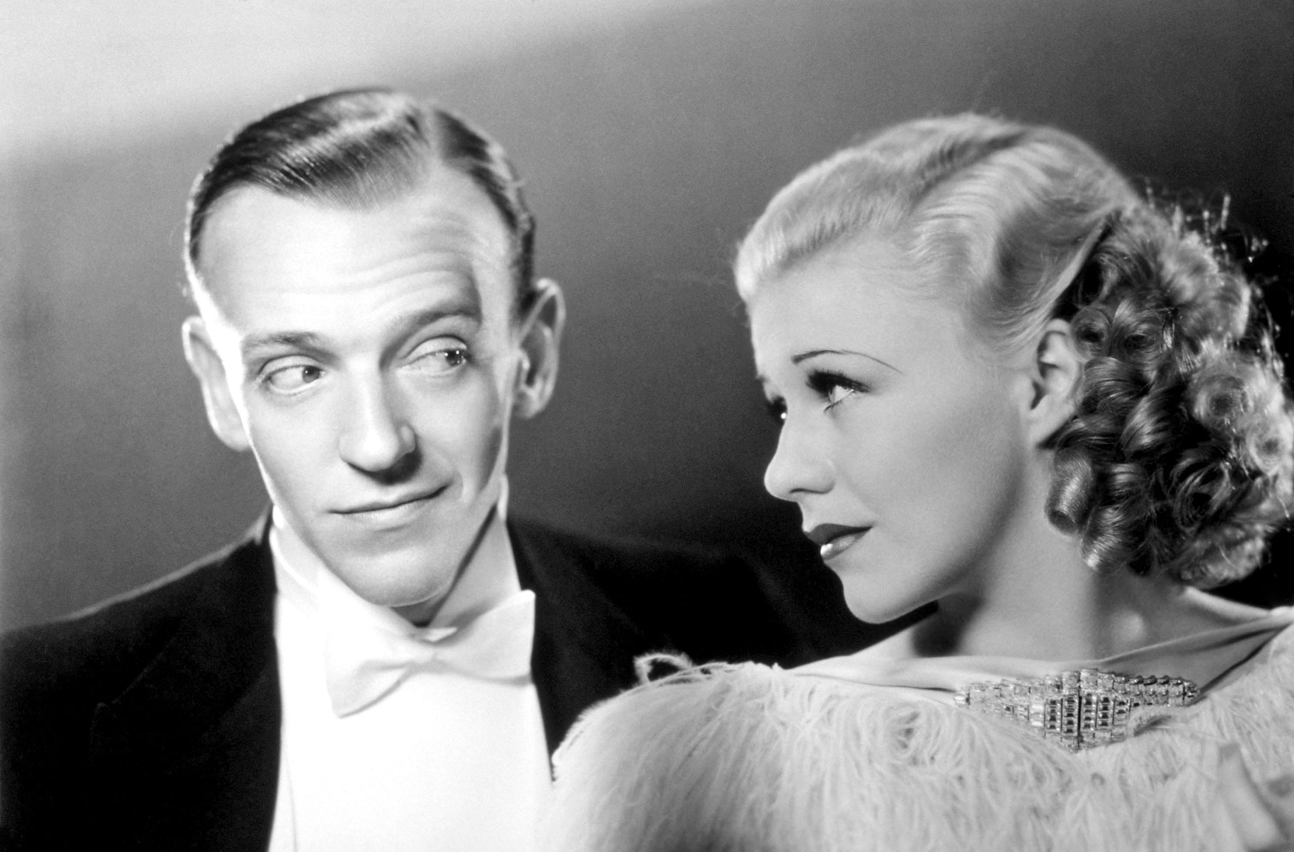 Fred Astaire and Ginger Rogers in <i>Top Hat</i>. (Everett Collection)
