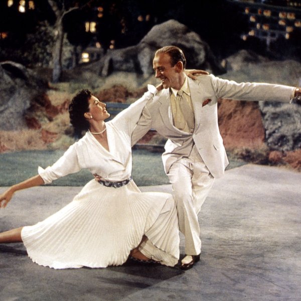 Cyd Charisse and Fred Astaire in The Band Wagon.