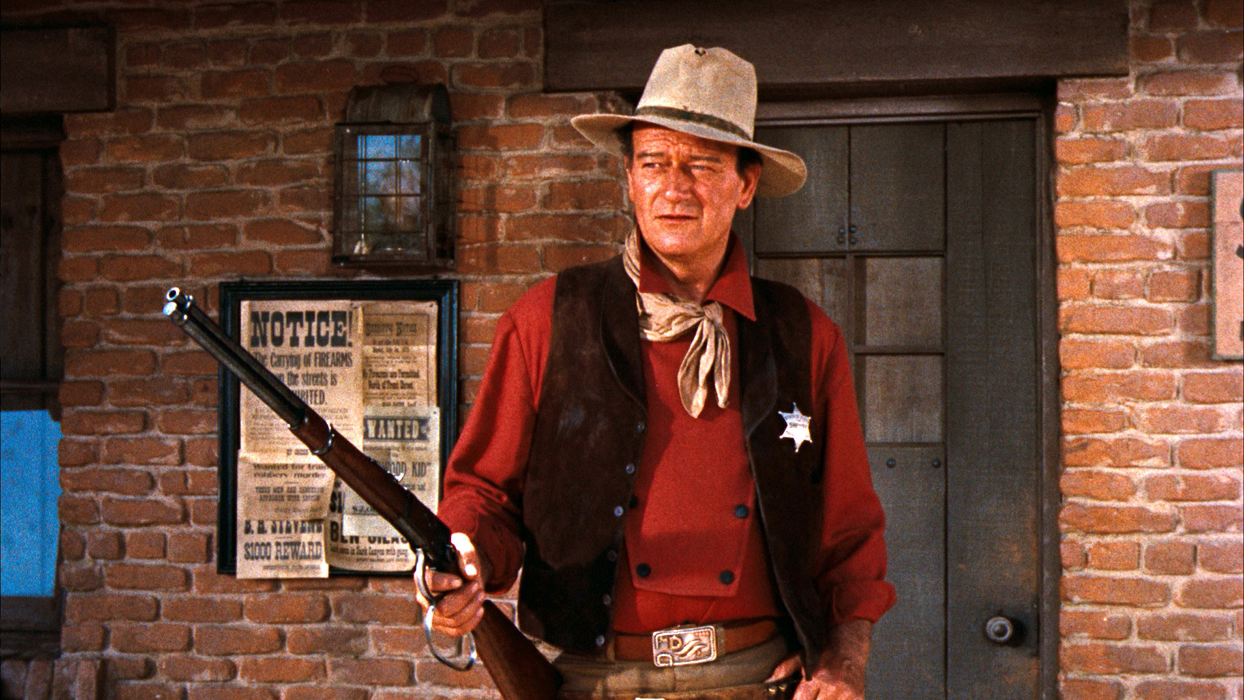John Wayne in <i>Rio Bravo</i>. (Mary Evans Picture Library/Warner Bros./Everett Collection)