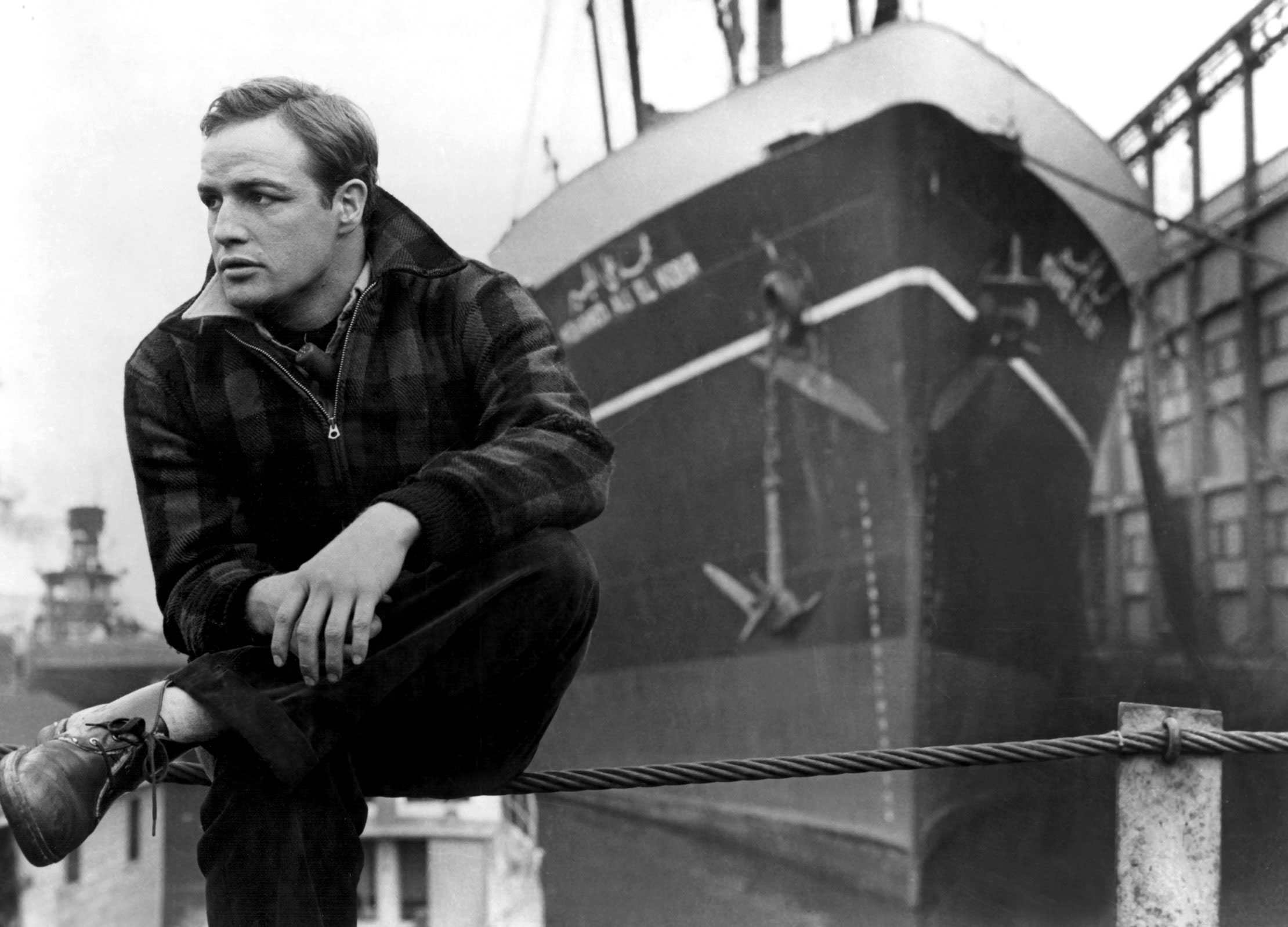 Marlon Brando in <i>On the Waterfront</i>. (Everett Collection)
