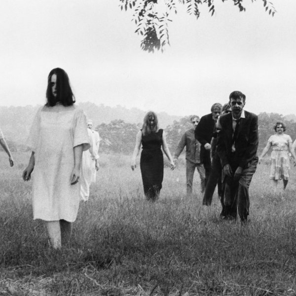 Night of the Living Dead employs zombies as a clear metaphor for the indefinable anxieties tearing at the world