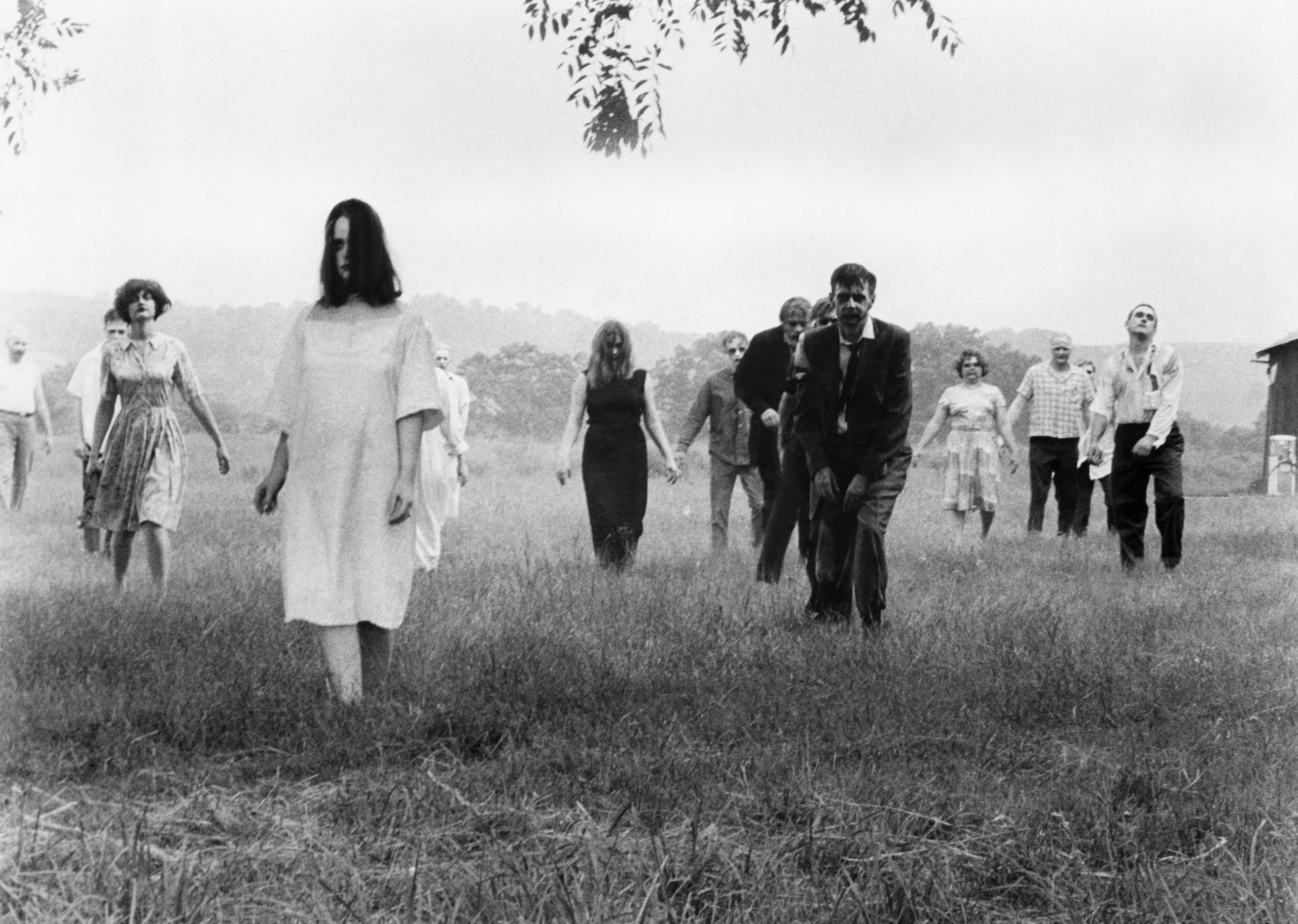 <i> Night of the Living Dead</i> employs zombies as a clear metaphor for the indefinable anxieties tearing at the world (Everett Collection)