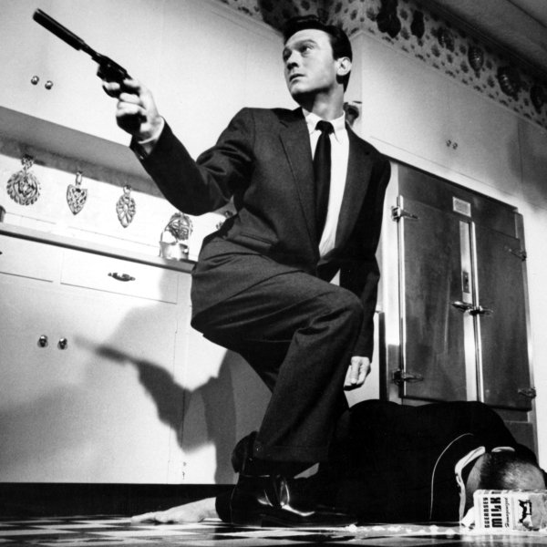 Laurence Harvey in The Manchurian Candidate.
