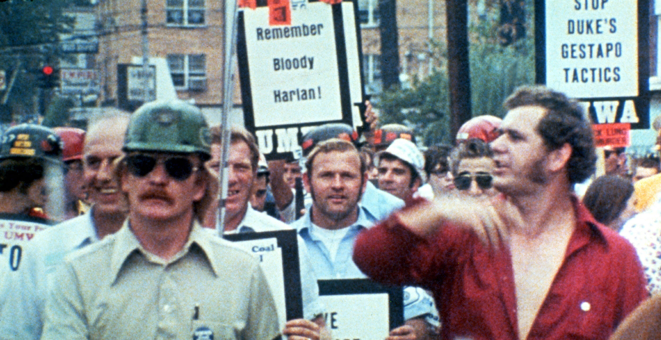 Barbara Kopple's documentary follows a Kentucky miners' strike that lasted more than a year (Cinema 5/Photofest)