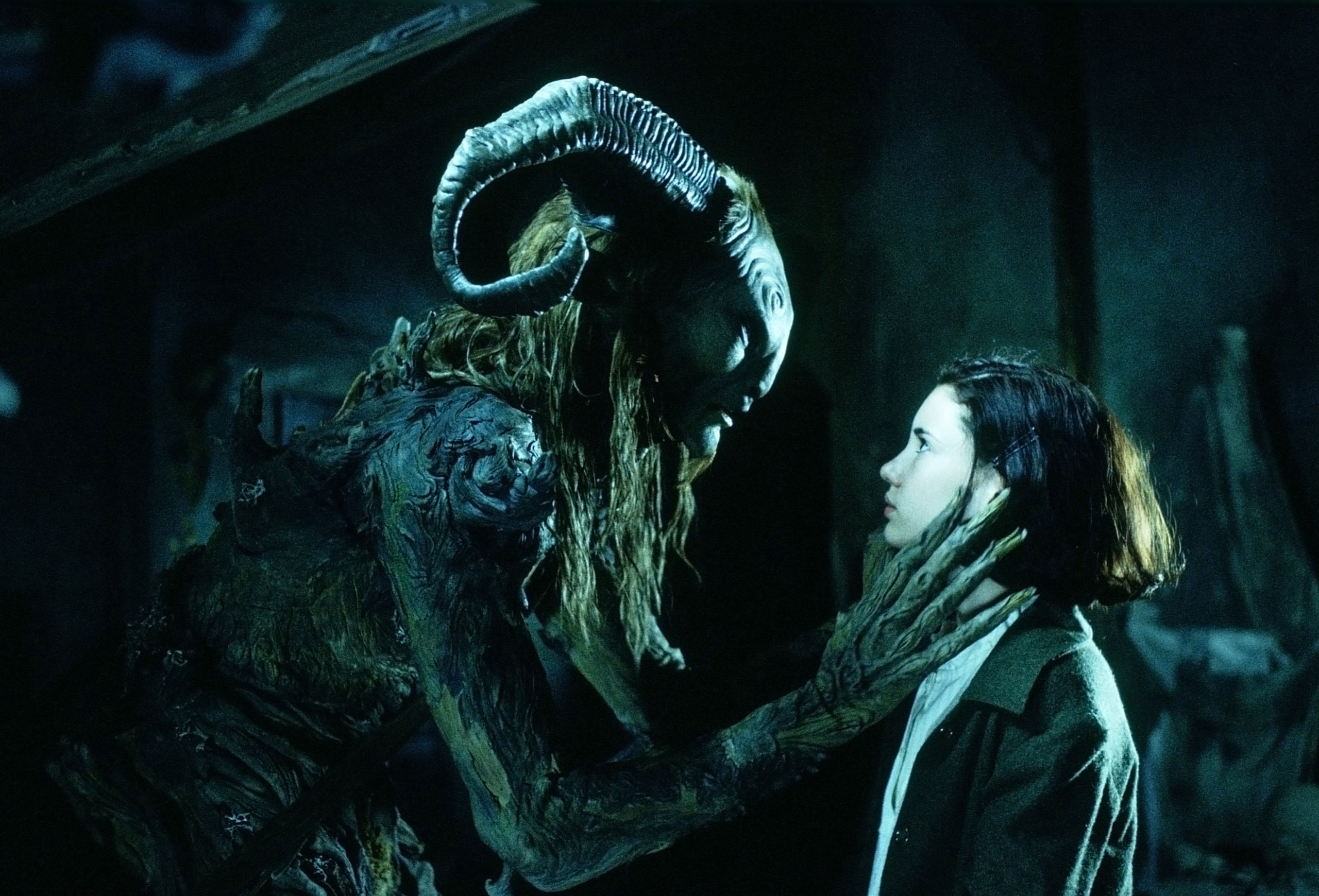 Doug Jones and Ivana Baquero in <i>Pan’s Labyrinth</i>. (Picturehouse/Everett Collection)
