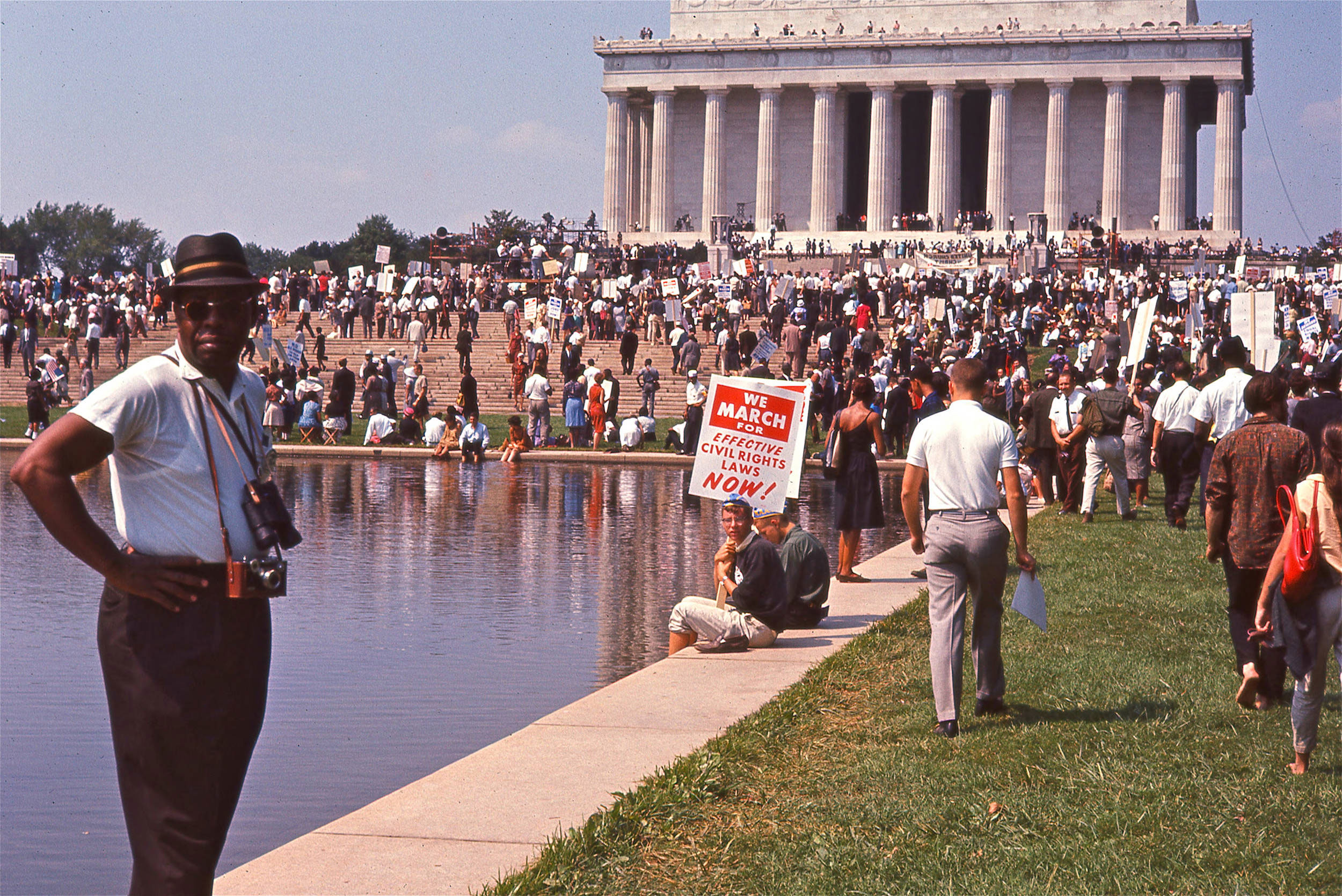 The March on Washington, seen in <i>I Am Not Your Negro</i>. (Dan Budnik—Magnolia Pictures)