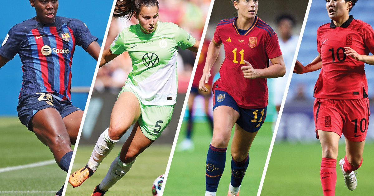 Womens world cup players