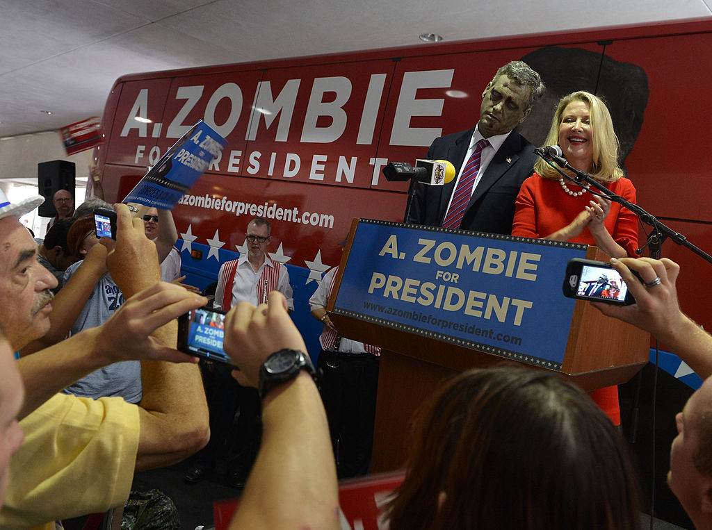 A. Zombie, Presidential Candidate At Dragon*Con 2012
