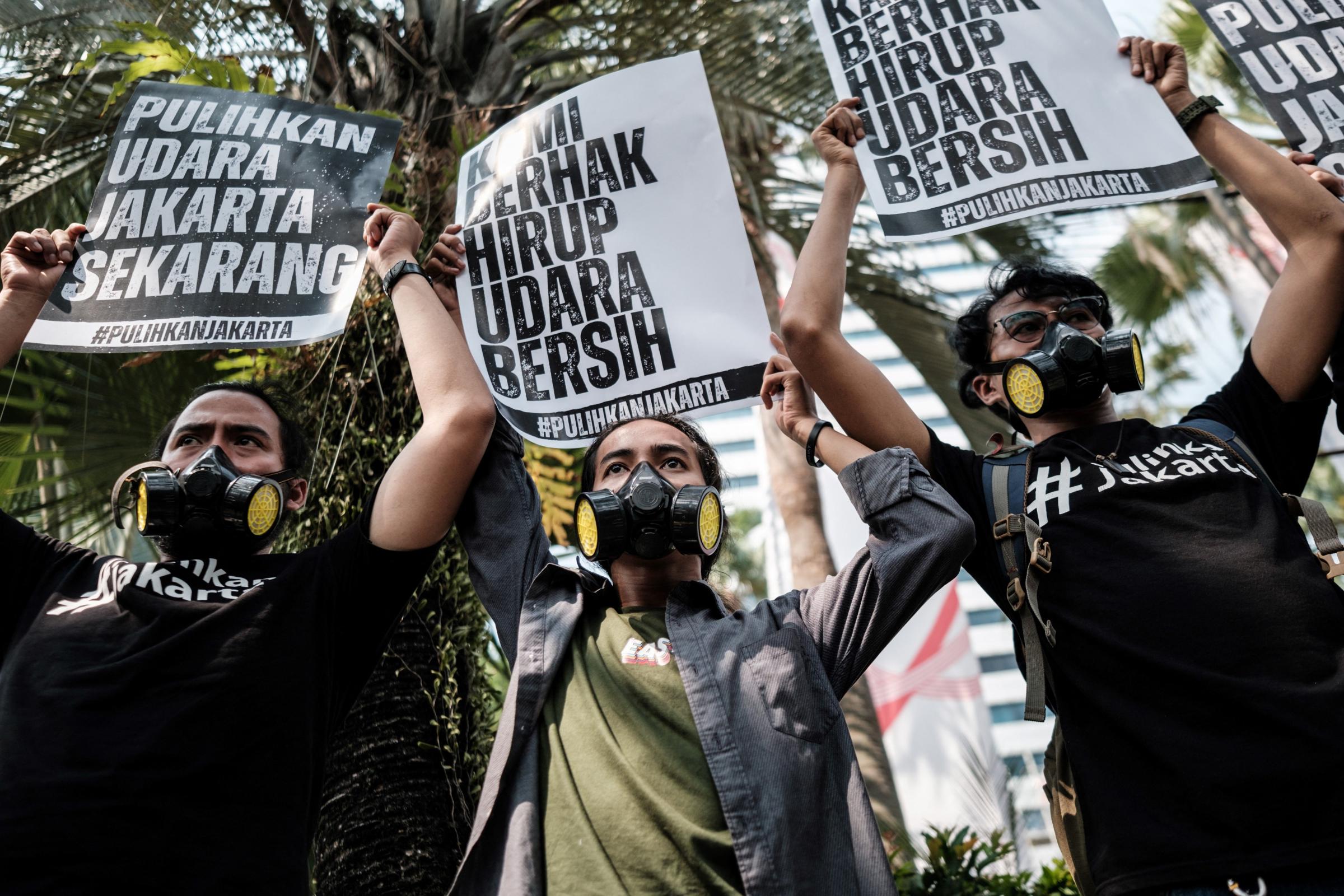 INDONESIA-PROTEST-ENVIRONMENT