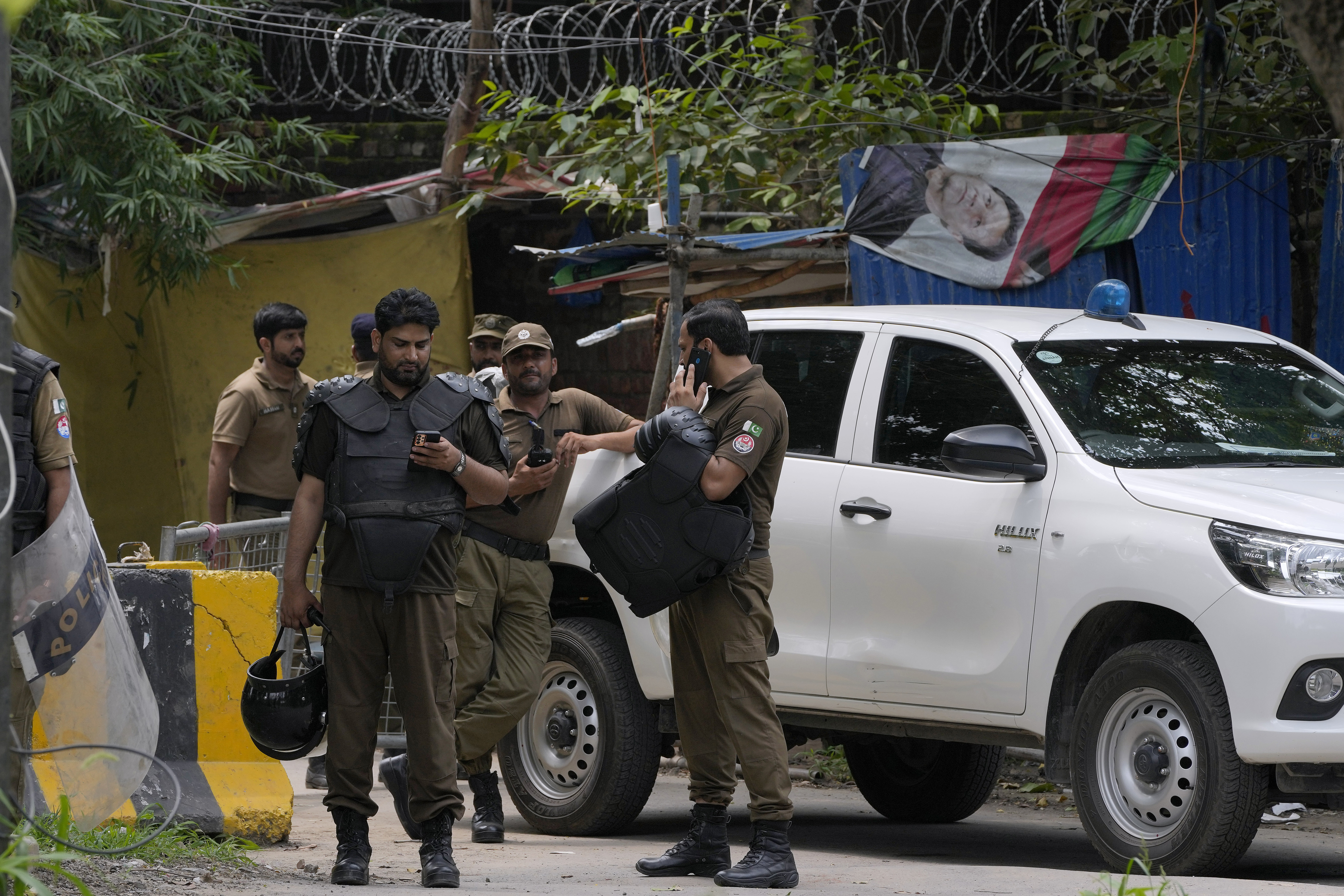 Pakistani Police Arrest Former Prime Minister Imran Khan After Court Conviction