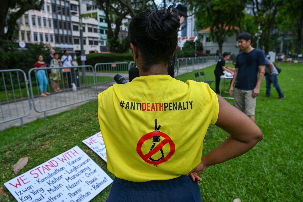 Singapore Death Penalty Protest