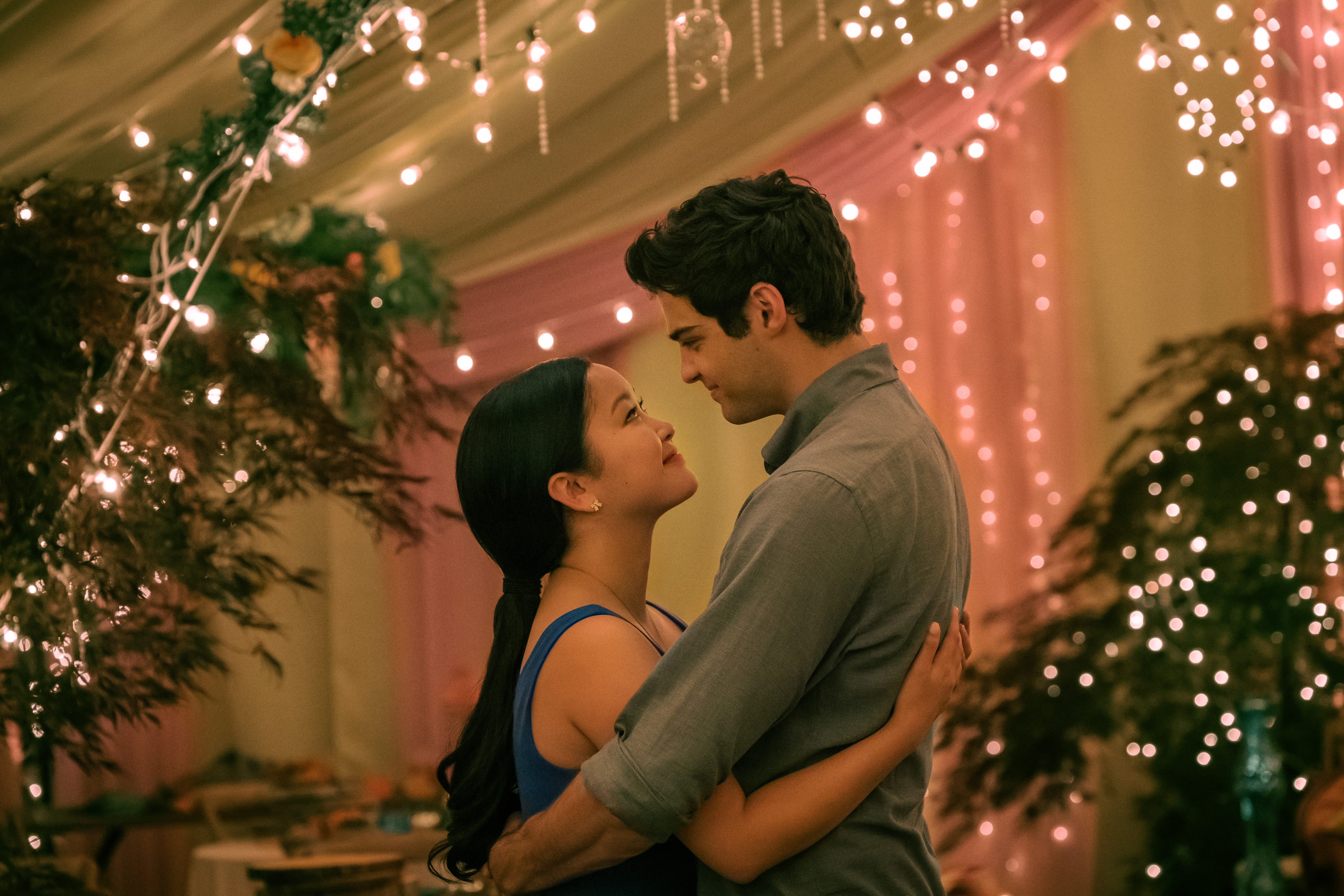 Lana Condor and Noah Centineo in <i>To All the Boys: Always and Forever</i> (Katie Yu—Netflix)