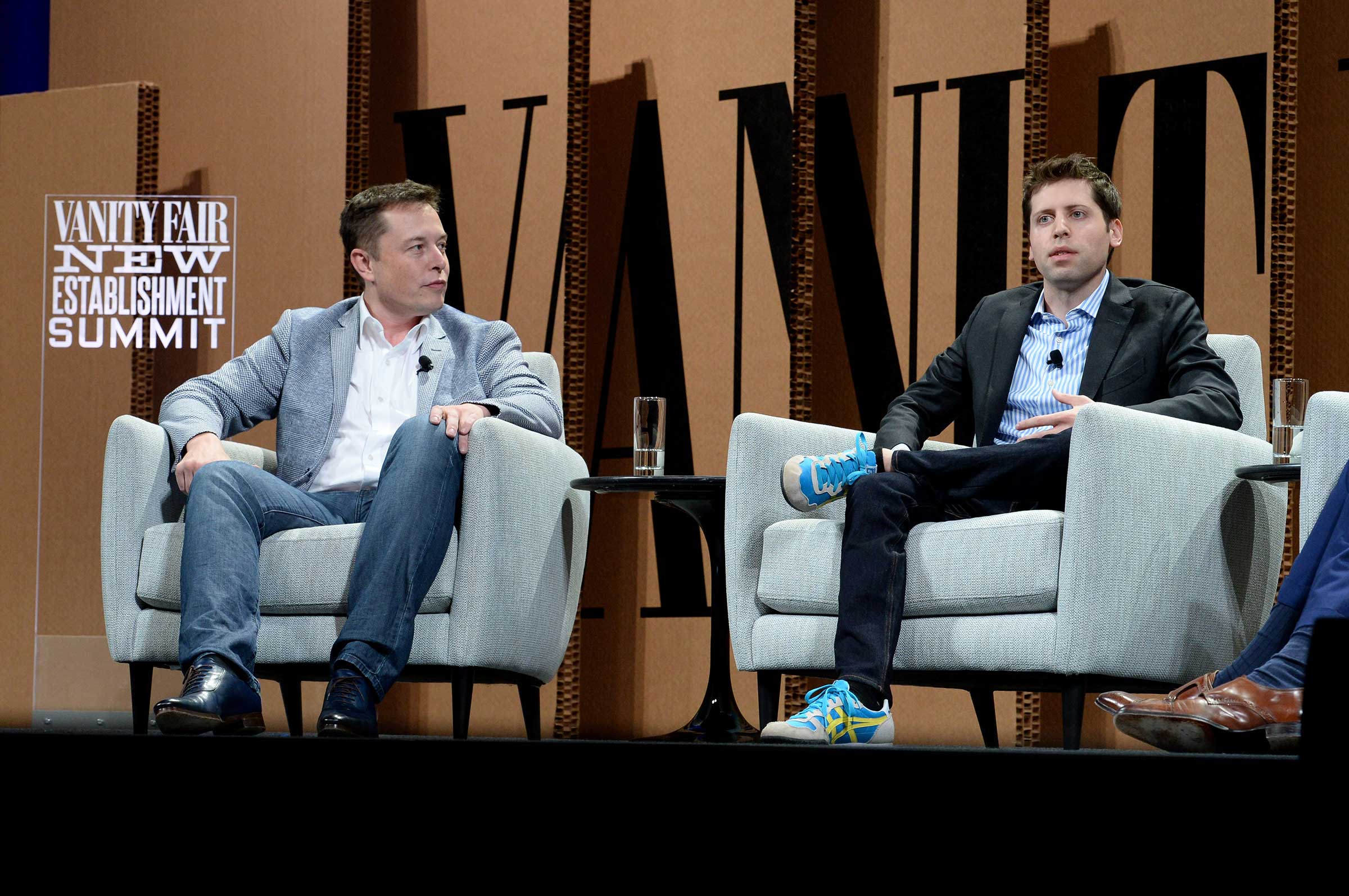 Musk co-founded OpenAI with Sam Altman in 2015 as a way of countering Google’s growing dominance in the field of artificial intelligence. (Michael Kovac—Getty Images)