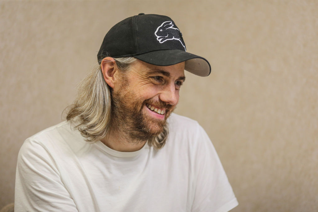Mike Cannon-Brookes, co-CEO of Atlassian, at the company’s R&D center in Bengaluru, Sept. 8, 2022. (Dhiraj Singh—Bloomberg/Getty Images)