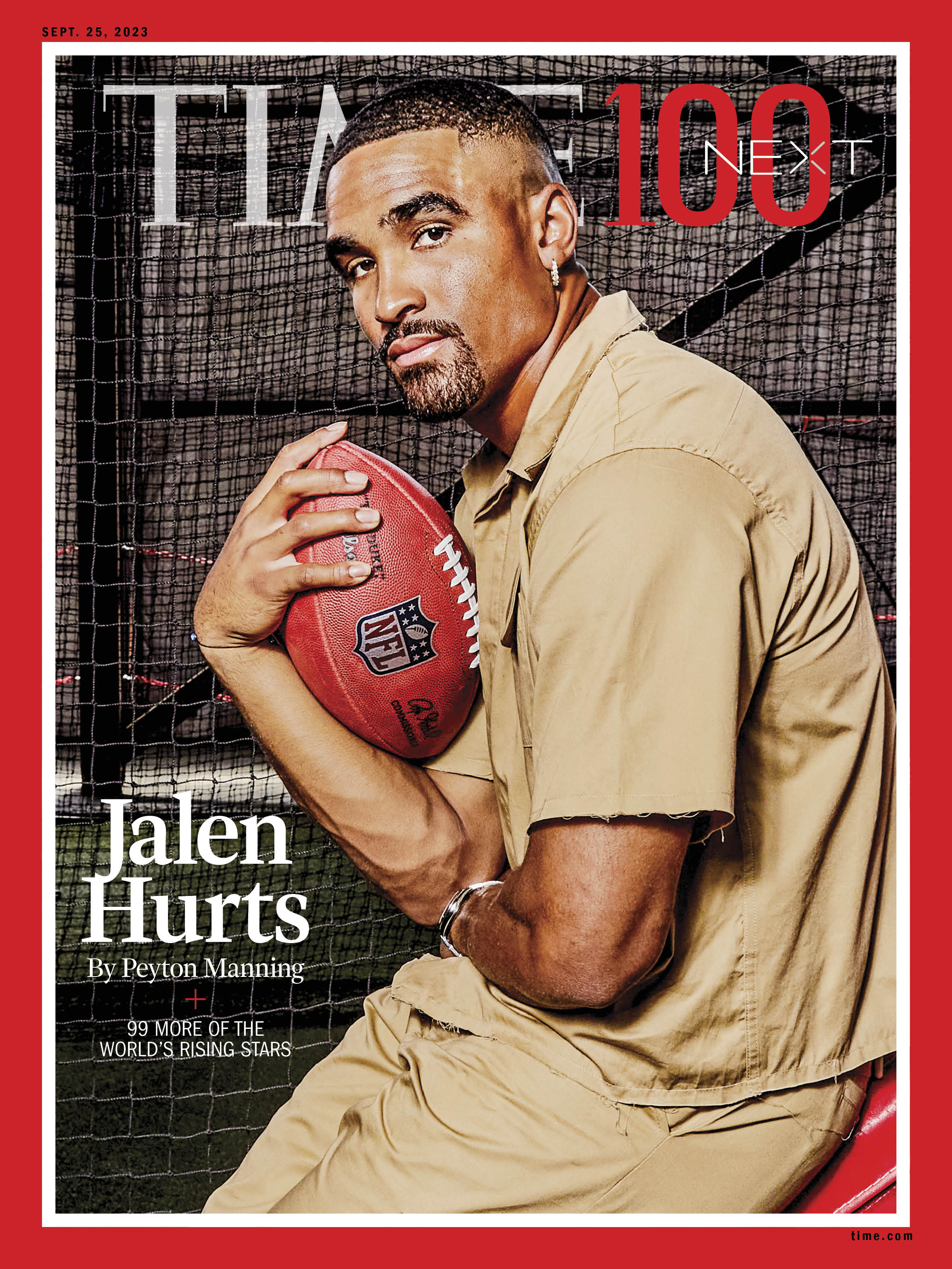 Time 100 Next Jalen Hurts Time Magazine cover