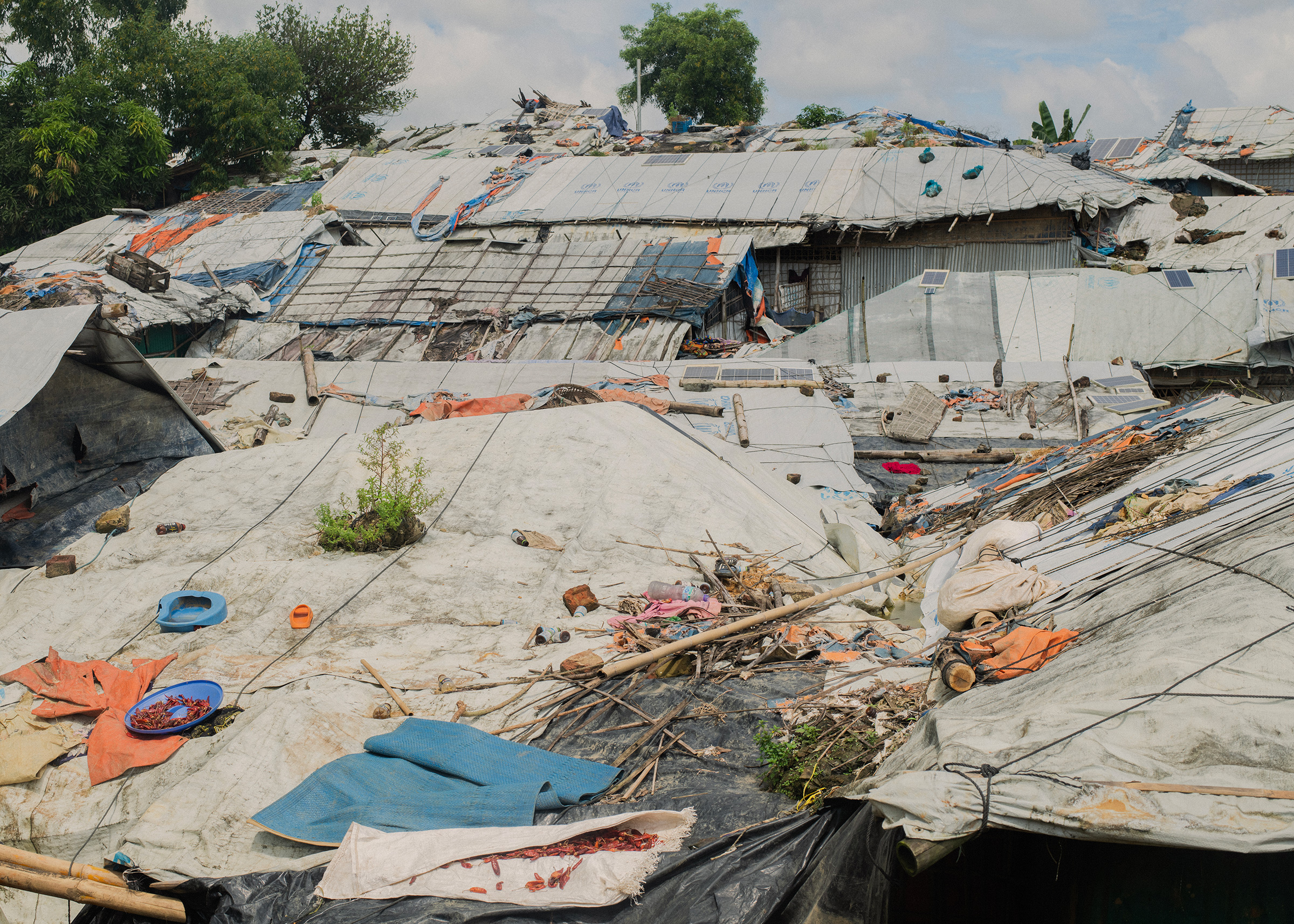 Kutupalong, the world's largest refugee camp, in Cox's Bazar, southern Bangladesh, Sept. 5. (Sarker Protick for TIME)