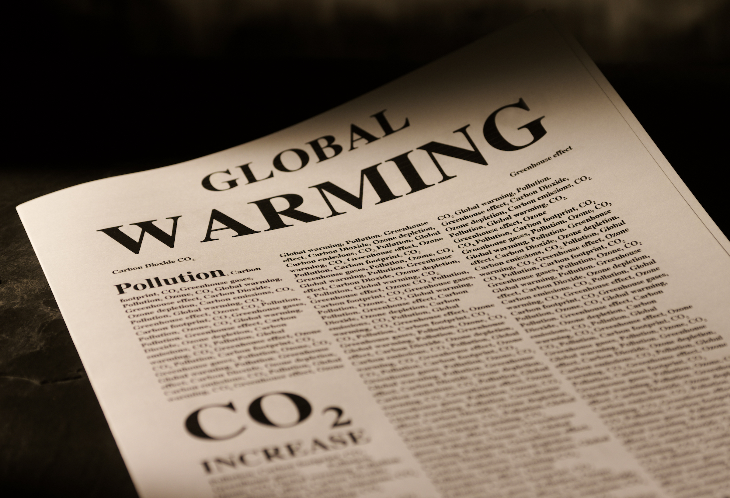 Global Warming Newspaper Headlines