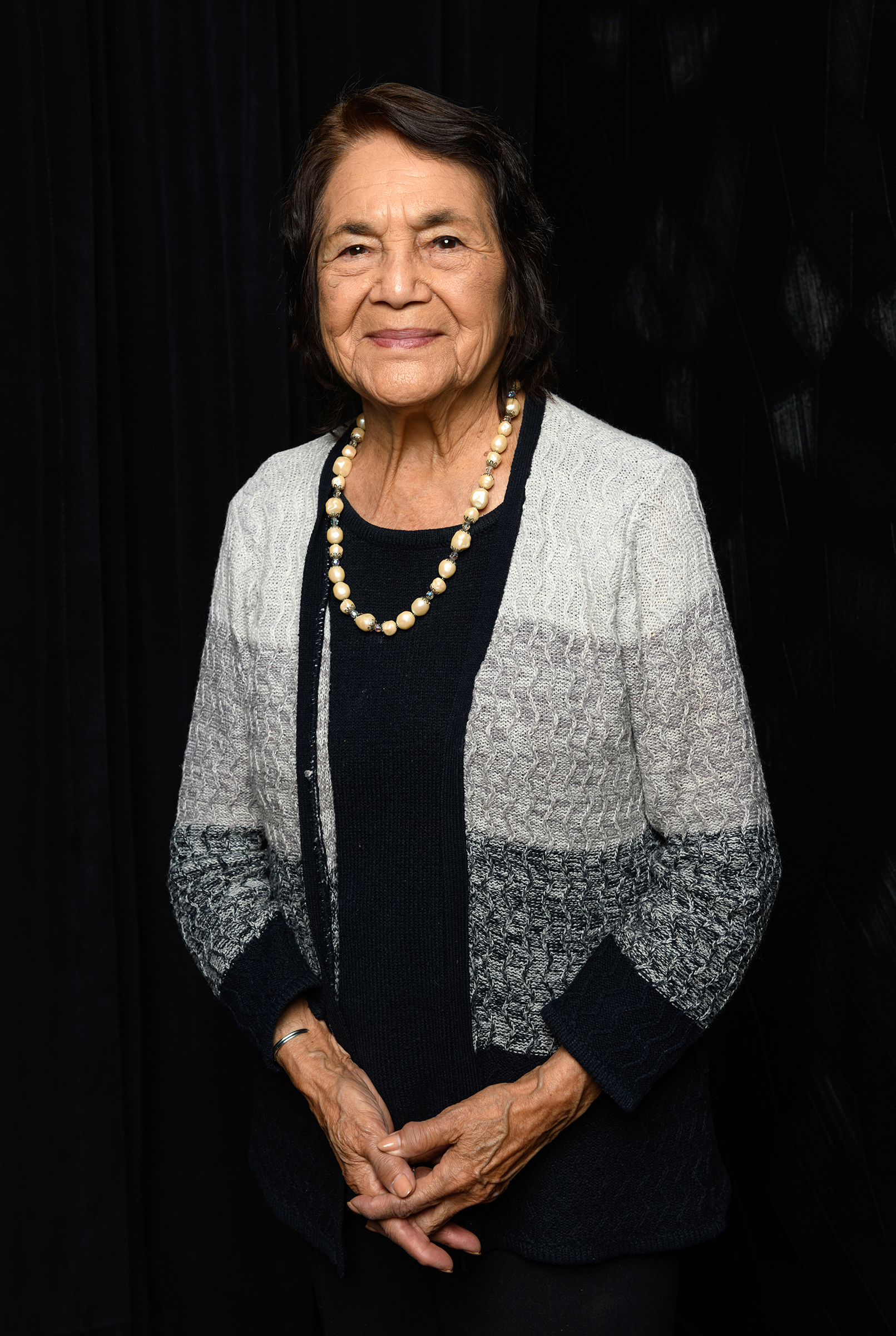 Labor activist Dolores Huerta in Los Angeles, Calif., in March 2022. (Amanda Edwards—Getty Images)