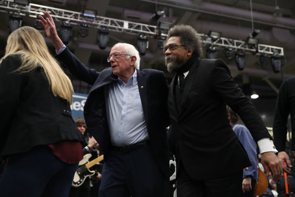 Presidential Candidate Bernie Sanders Campaigns In NH Ahead Of Primary
