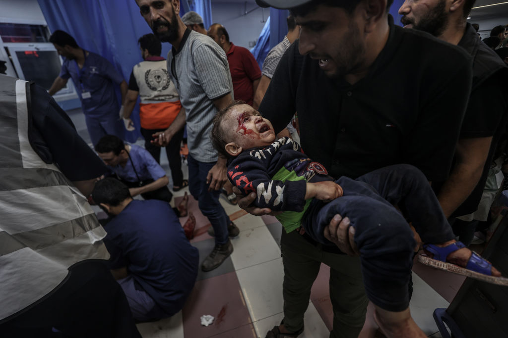 Hundreds killed in Israeli attack on Gaza Al-Ahli Baptist Hospital