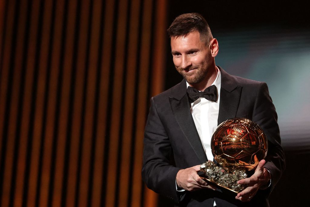Lionel Messi Wins His 8th Ballon dOr Award Recognizing Top Soccer Player of the Year