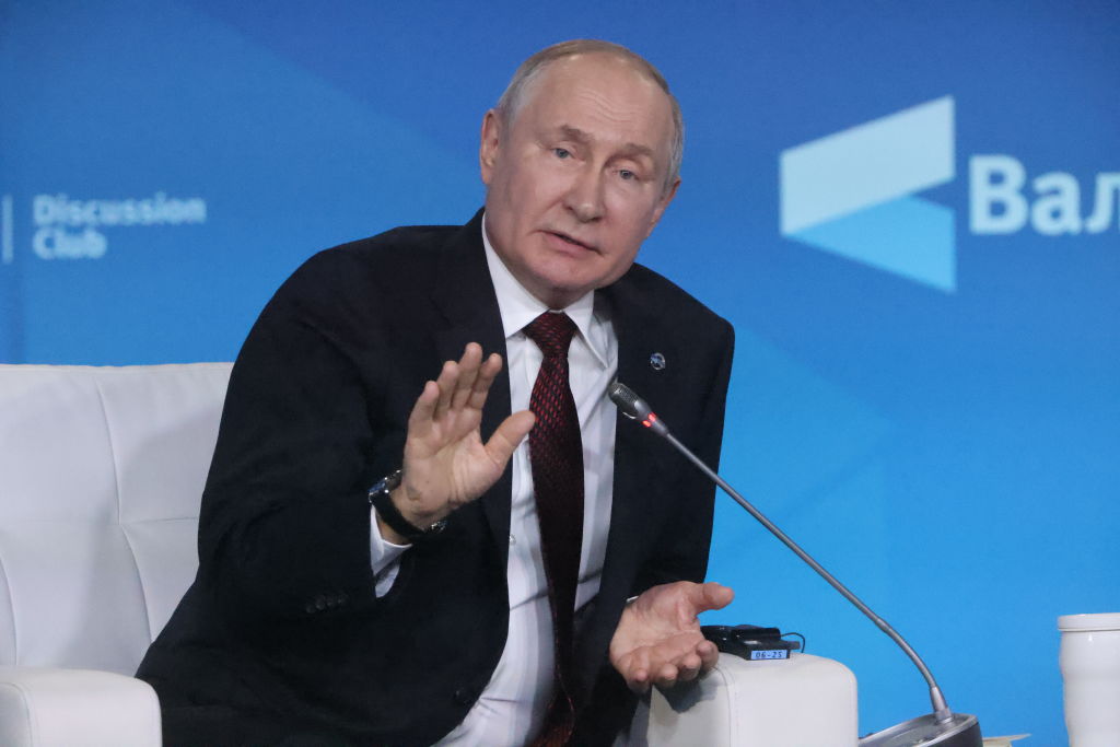 Russian President Putin Attends Annual Session Of The Valdai Discussion Club