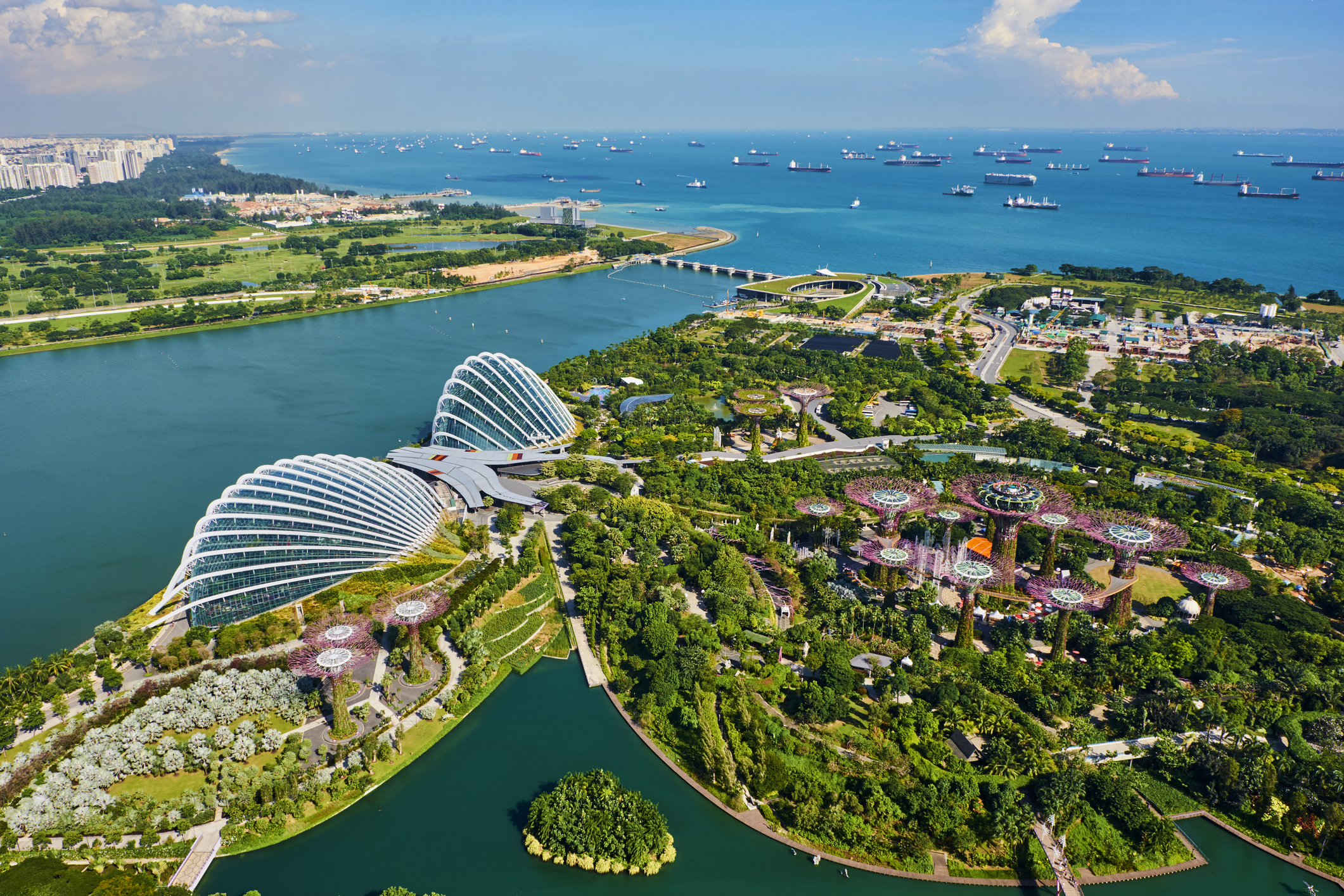 Singapore, Garden By the bay, Supertree Grove