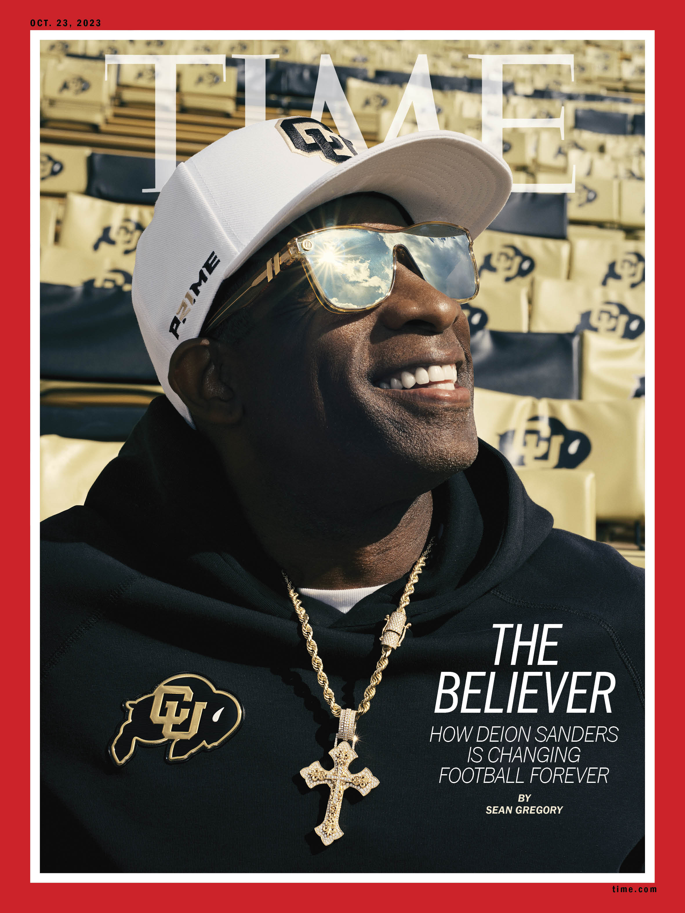 Deion Sanders The Believer Time Magazine cover